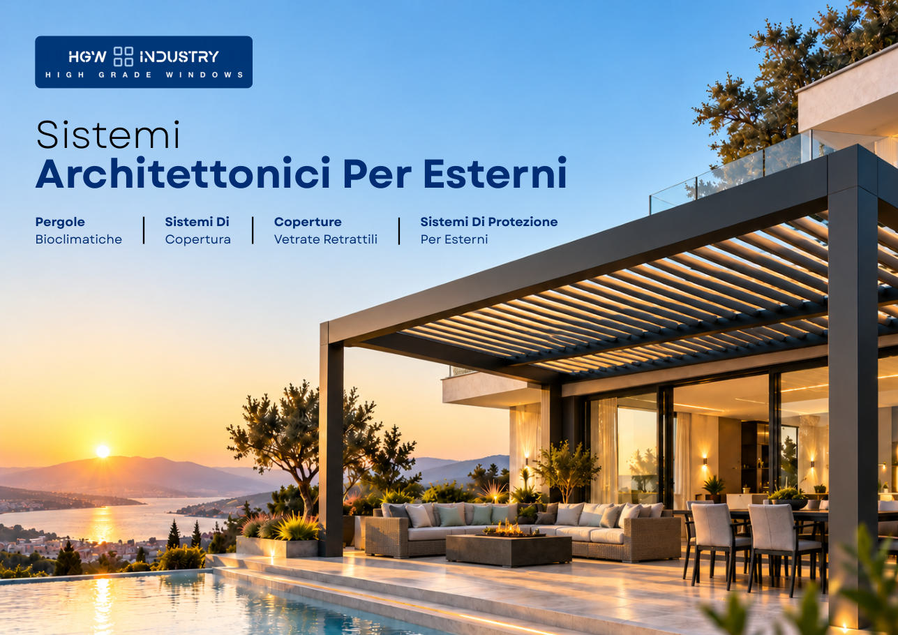 Pergole e sistemi per esterni
